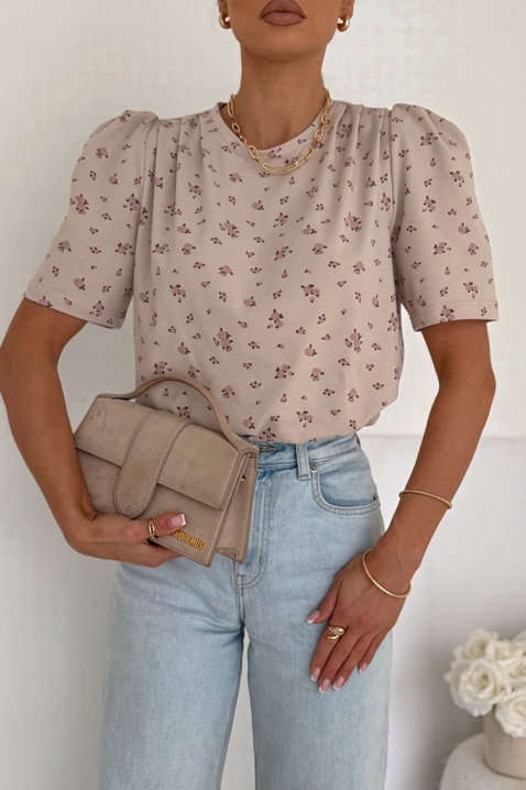 Majica DAFNILDA BEIGE, Boja: bež, IVET.HR - MODERNA ODJEĆA