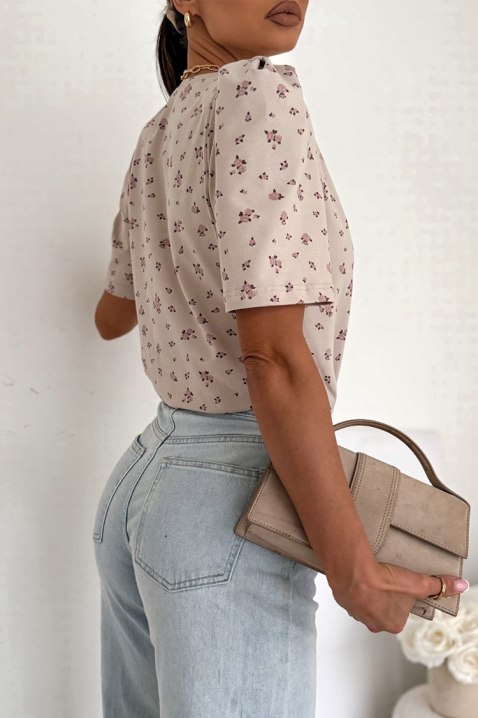 Majica DAFNILDA BEIGE, Boja: bež, IVET.HR - MODERNA ODJEĆA