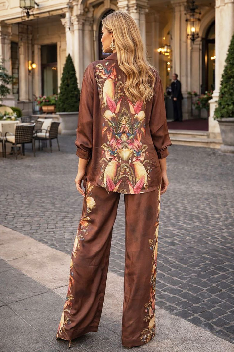 Komplet GLERMONA BROWN, Boja: smeđa, IVET.HR - MODERNA ODJEĆA