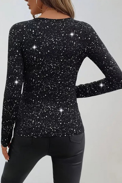 Ženska bluza AMOLZINA, Boja: crna, IVET.HR - MODERNA ODJEĆA