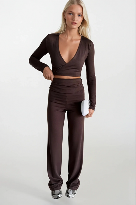 Komplet PERTOVA BROWN, Boja: smeđa, IVET.HR - MODERNA ODJEĆA