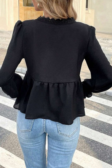 Ženska bluza VLADANZA, Boja: crna, IVET.HR - MODERNA ODJEĆA