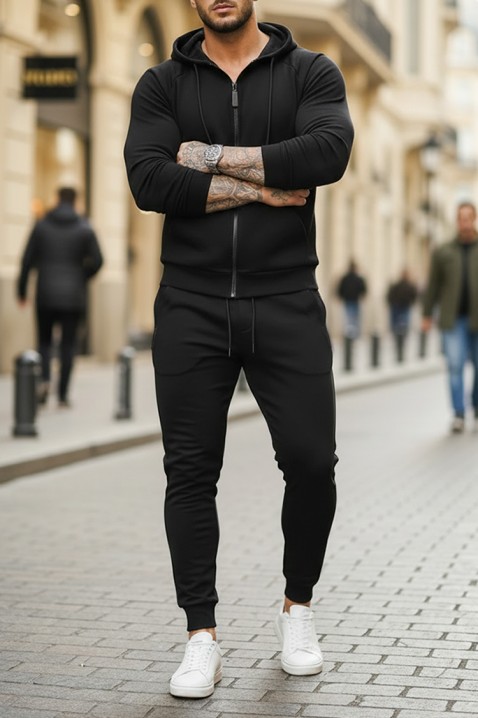 Muški komplet TARMON BLACK, Boja: crna, IVET.HR - MODERNA ODJEĆA