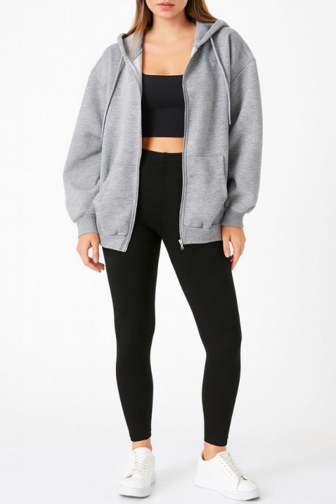 Dukserica BLAGELDA GREY, Boja: siva, IVET.HR - MODERNA ODJEĆA