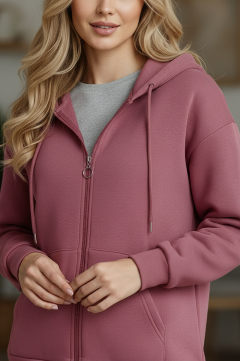 Dukserica BLAGELDA PINK, Boja: roza, IVET.HR - MODERNA ODJEĆA