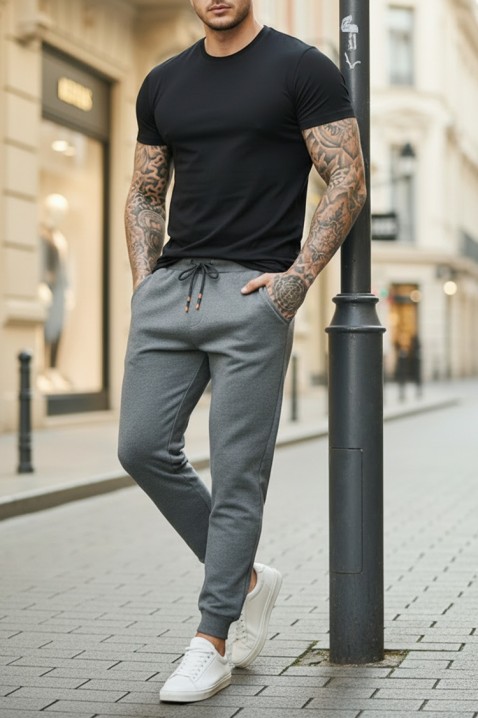 Muške hlače TIRZO GREY, Boja: siva, IVET.HR - MODERNA ODJEĆA