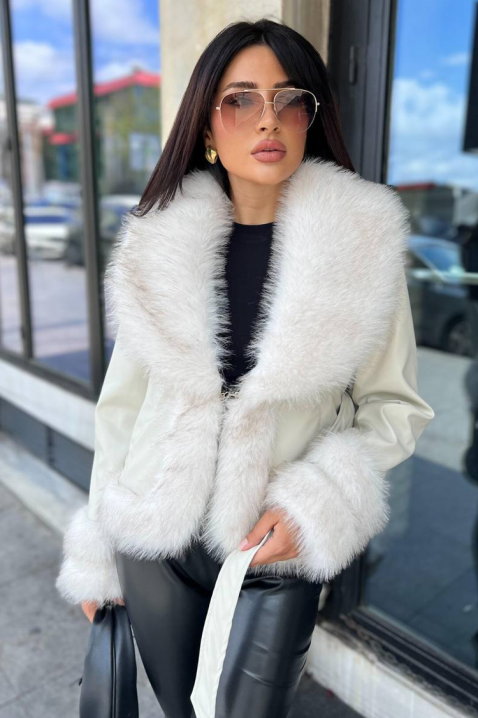 Jakna HUDILZA ECRU, Boja: drap, IVET.HR - MODERNA ODJEĆA