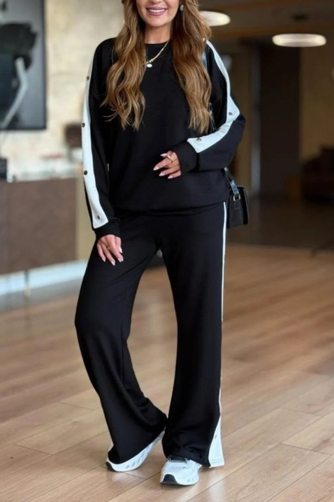 Komplet SERIGONA BLACK, Boja: crna, IVET.HR - MODERNA ODJEĆA