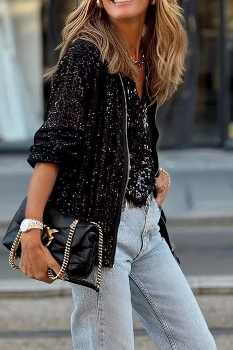 Jakna BAREONA, Boja: crna, IVET.HR - MODERNA ODJEĆA