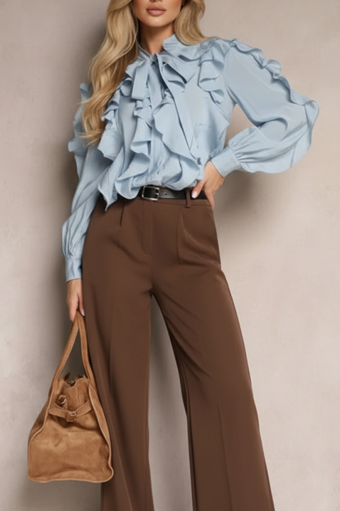 Ženska košulja VOLANDA SKY, Boja: svijetlo plava, IVET.HR - MODERNA ODJEĆA