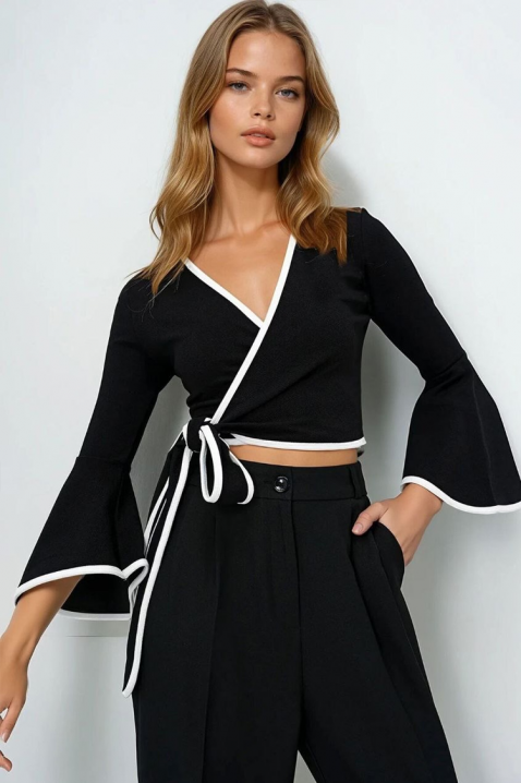 Ženska bluza BECHANZA BLACK, Boja: crna, IVET.HR - MODERNA ODJEĆA