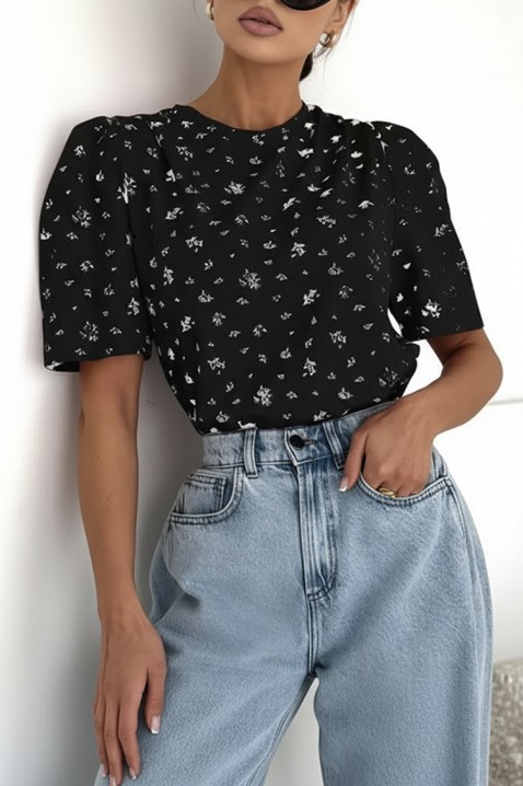 Majica DAFNILDA BLACK, Boja: crna, IVET.HR - MODERNA ODJEĆA