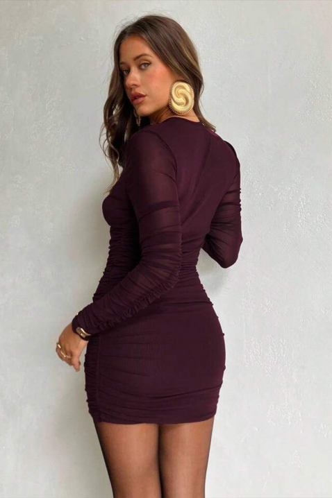 Haljina ANREONA BORDO, Boja: bordo, IVET.HR - MODERNA ODJEĆA