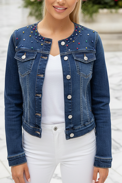 Traper jakna GLILONZA, Boja: tamnoplava, IVET.HR - MODERNA ODJEĆA