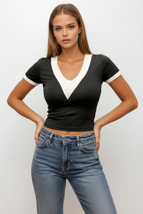 Majica VANFORA BLACK, Boja: crna, IVET.HR - MODERNA ODJEĆA