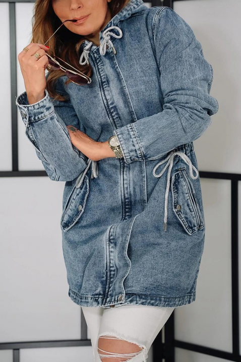 Traper jakna AMIRSA, Boja: plava, IVET.HR - MODERNA ODJEĆA