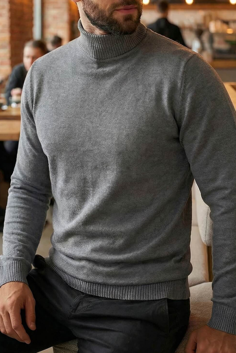 Muški džemper BENZEMO GREY, Boja: siva, IVET.HR - MODERNA ODJEĆA