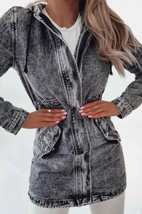 Teksas jakna ANREOLA, Boja: siva, IVET.HR - MODERNA ODJEĆA