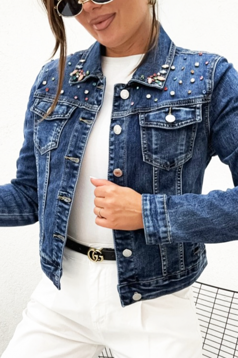 Teksas jakna ELVRINDA, Boja: tamnoplava, IVET.HR - MODERNA ODJEĆA