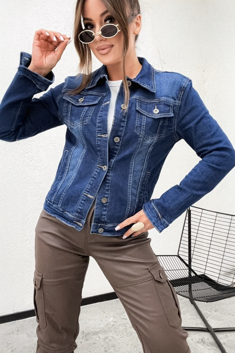 Traper jakna GLODANDA, Boja: tamnoplava, IVET.HR - MODERNA ODJEĆA