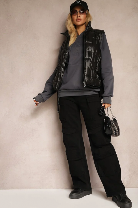 Prsluk HOLVENZA BLACK, Boja: crna, IVET.HR - MODERNA ODJEĆA