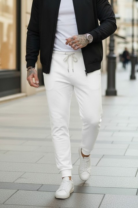 Muške hlače LORODO WHITE, Boja: bijela, IVET.HR - MODERNA ODJEĆA