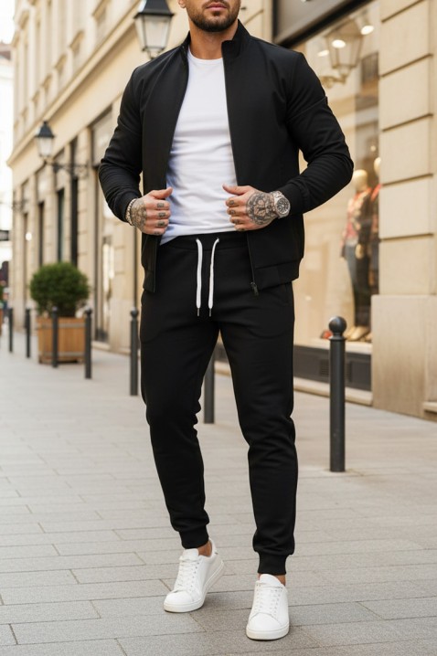 Muške hlače LORODO BLACK, Boja: crna, IVET.HR - MODERNA ODJEĆA