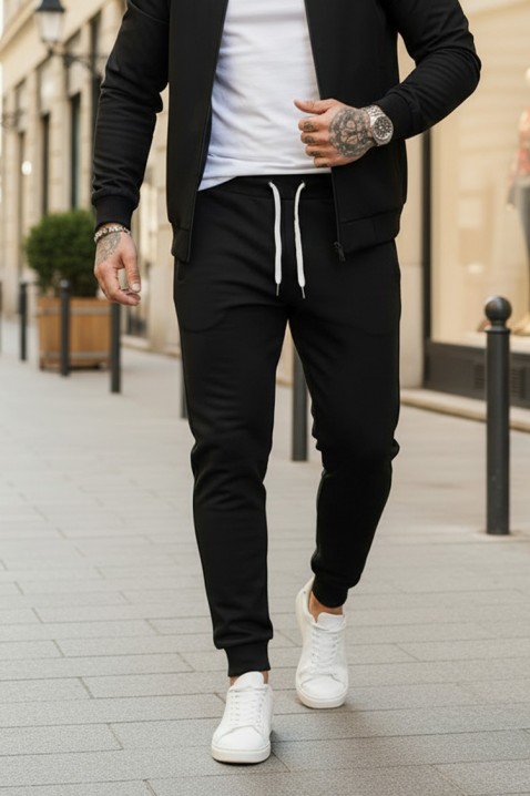 Muške hlače LORODO BLACK, Boja: crna, IVET.HR - MODERNA ODJEĆA