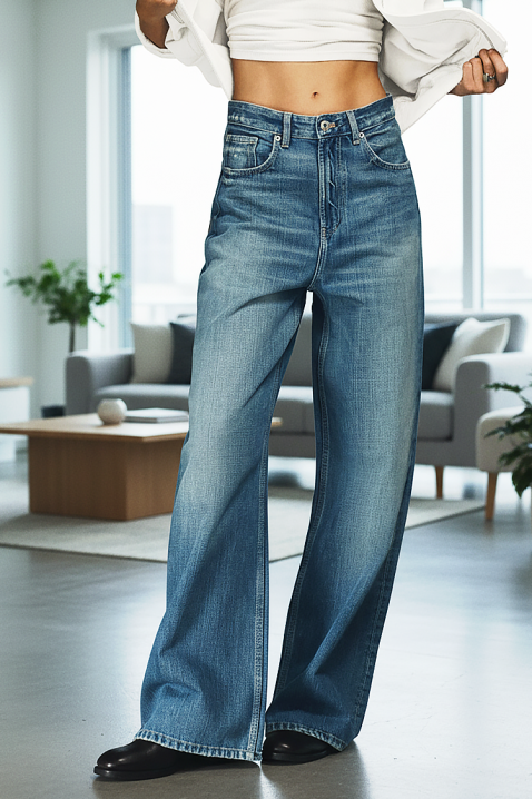 Traperice DALORENZA, Boja: svijetlo plava, IVET.HR - MODERNA ODJEĆA