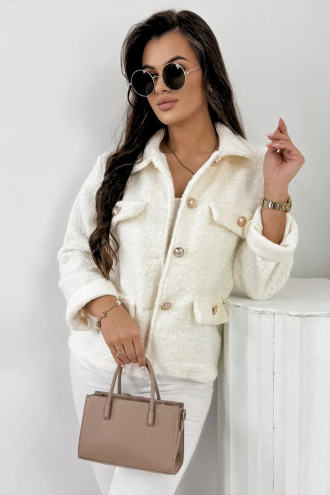 Jakna REDIOLJA ECRU, Boja: drap, IVET.HR - MODERNA ODJEĆA