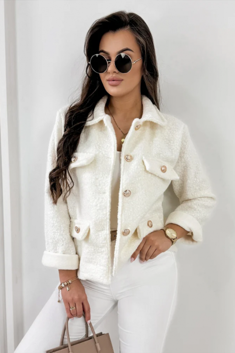 Jakna REDIOLJA ECRU, Boja: drap, IVET.HR - MODERNA ODJEĆA