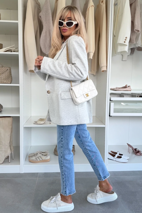 Sako COACHELZA LIGHT GREY, Boja: svjetlosiva, IVET.HR - MODERNA ODJEĆA