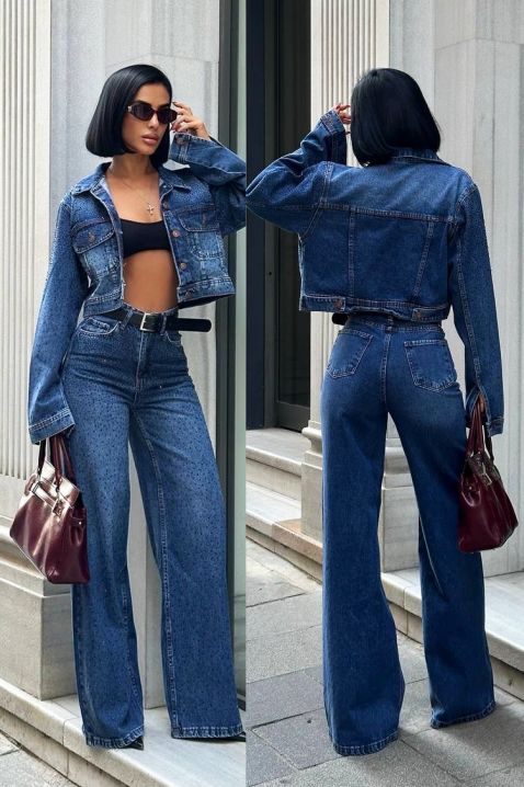 Komplet VLAMENZA, Boja: plava, IVET.HR - MODERNA ODJEĆA