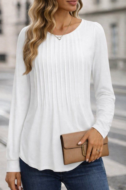 Ženska bluza PLIZONDA, Boja: bijela, IVET.HR - MODERNA ODJEĆA