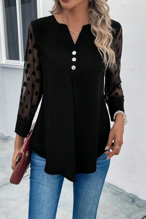 Ženska bluza BLAROLDA, Boja: crna, IVET.HR - MODERNA ODJEĆA