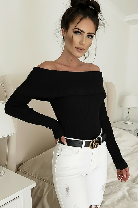 Ženska bluza PENSOLDA BLACK, Boja: crna, IVET.HR - MODERNA ODJEĆA