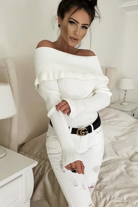 Ženska bluza PENSOLDA WHITE, Boja: bijela, IVET.HR - MODERNA ODJEĆA