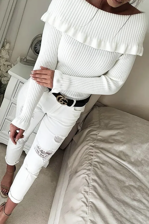 Ženska bluza PENSOLDA WHITE, Boja: bijela, IVET.HR - MODERNA ODJEĆA