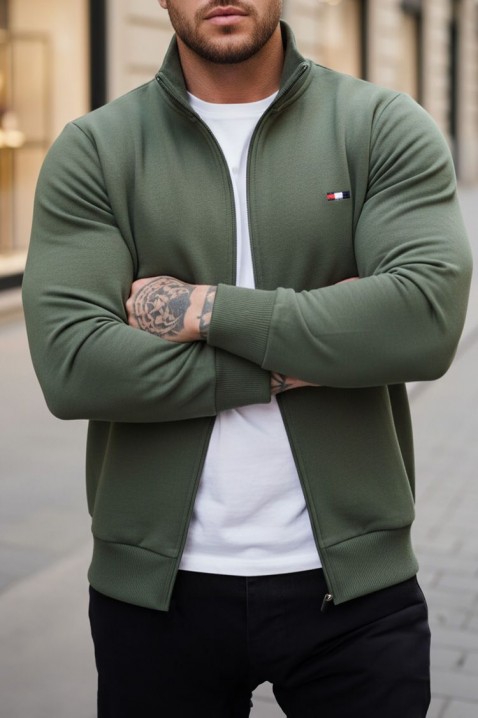 Muška dukserica NORONO KHAKI, Boja: kaki, IVET.HR - MODERNA ODJEĆA