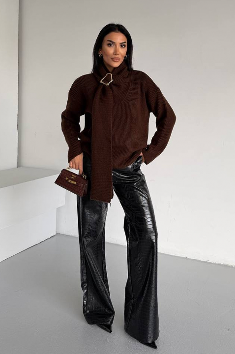 Džemper MIKONZA BROWN, Boja: smeđa, IVET.HR - MODERNA ODJEĆA