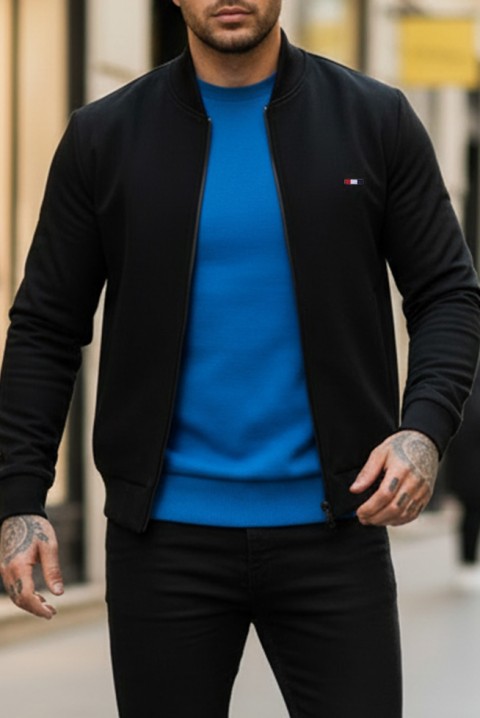 Muška dukserica NORONO BLACK, Boja: crna, IVET.HR - MODERNA ODJEĆA