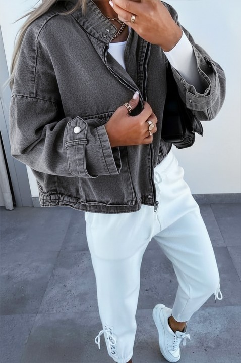 Traper jakna TANVELZA GRAFIT, Boja: grafitna, IVET.HR - MODERNA ODJEĆA