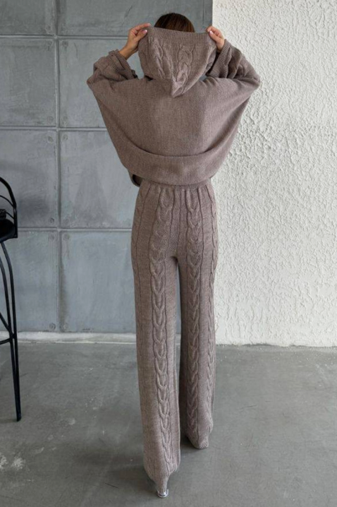 Komplet VOLZENA MOCHA, Boja: moka, IVET.HR - MODERNA ODJEĆA