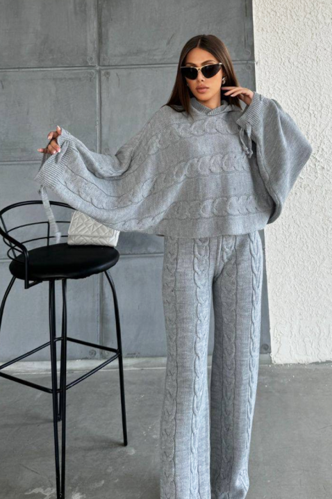 Komplet VOLZENA GREY, Boja: siva, IVET.HR - MODERNA ODJEĆA