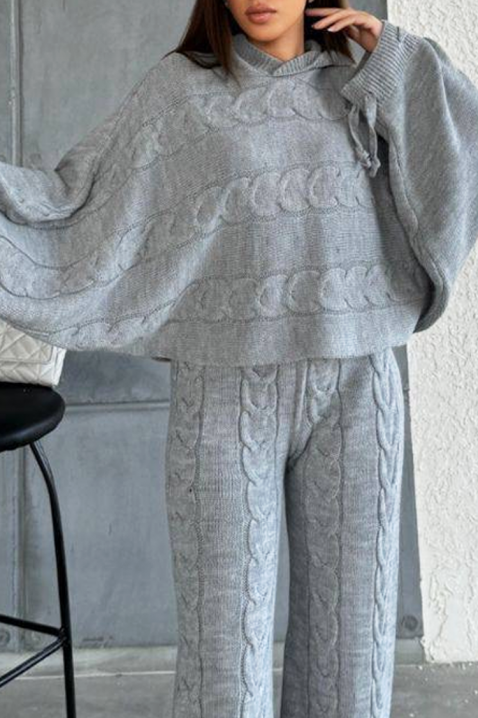 Komplet VOLZENA GREY, Boja: siva, IVET.HR - MODERNA ODJEĆA