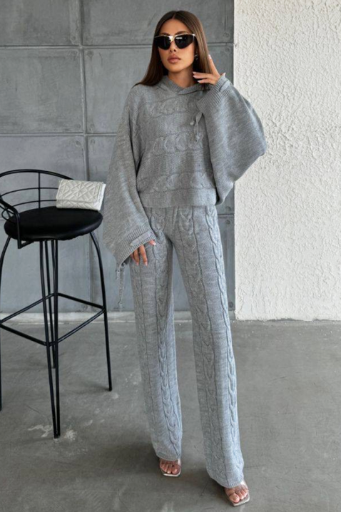 Komplet VOLZENA GREY, Boja: siva, IVET.HR - MODERNA ODJEĆA