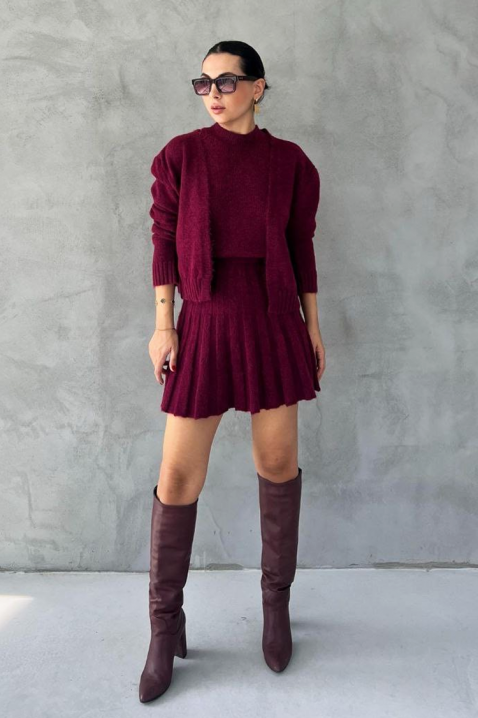 Komplet MIROLVA BORDO, Boja: bordo, IVET.HR - MODERNA ODJEĆA