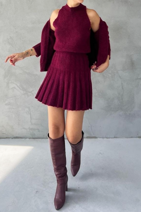 Komplet MIROLVA BORDO, Boja: bordo, IVET.HR - MODERNA ODJEĆA