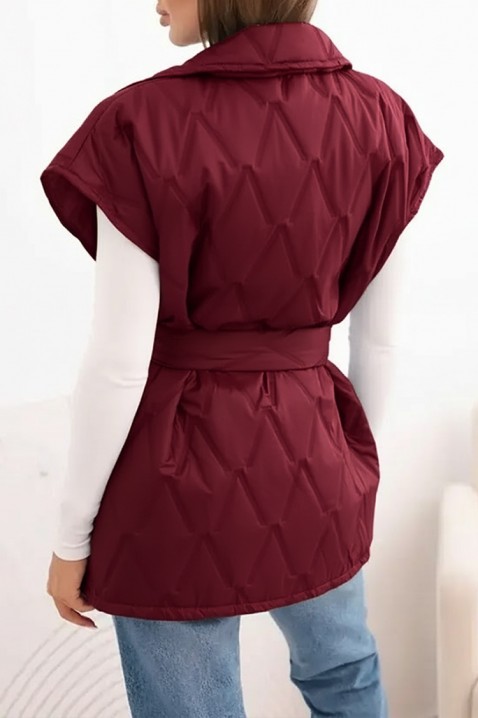 Prsluk JORNELMA BORDO, Boja: bordo, IVET.HR - MODERNA ODJEĆA