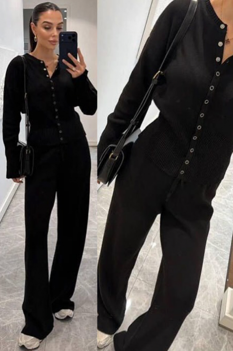 Komplet ELZORANA BLACK, Boja: crna, IVET.HR - MODERNA ODJEĆA